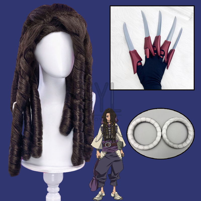 Synthetic Braided Wigs For Black Women - 애니메이션 Gachiakuta Jabber Wonger 코스프레 가발