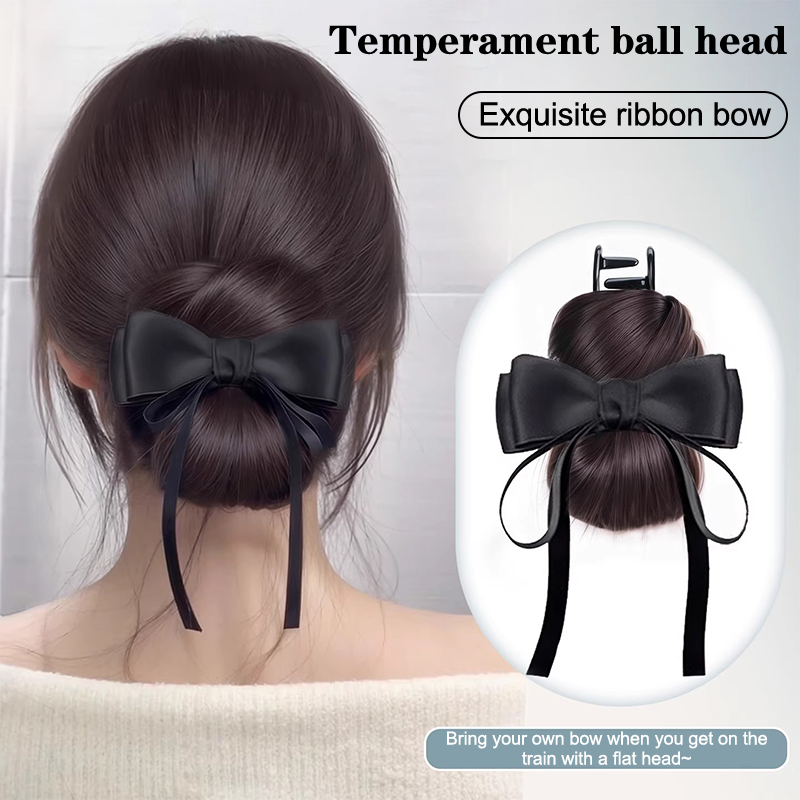 Claw Clip Messy Bun Hair Piece - 로우 번 가발 헤어 클립인 메시