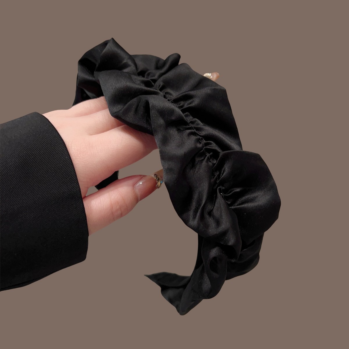 Hair Clips - 신비롭고 우아한 가벼운 고급 수제 리본