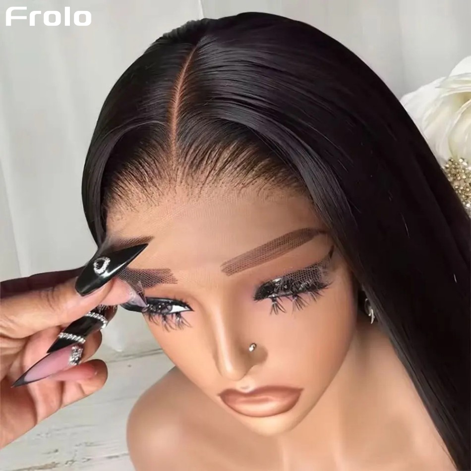 Lace Front Wigs - 글루리스 본 스트레이트 인모 가발 220