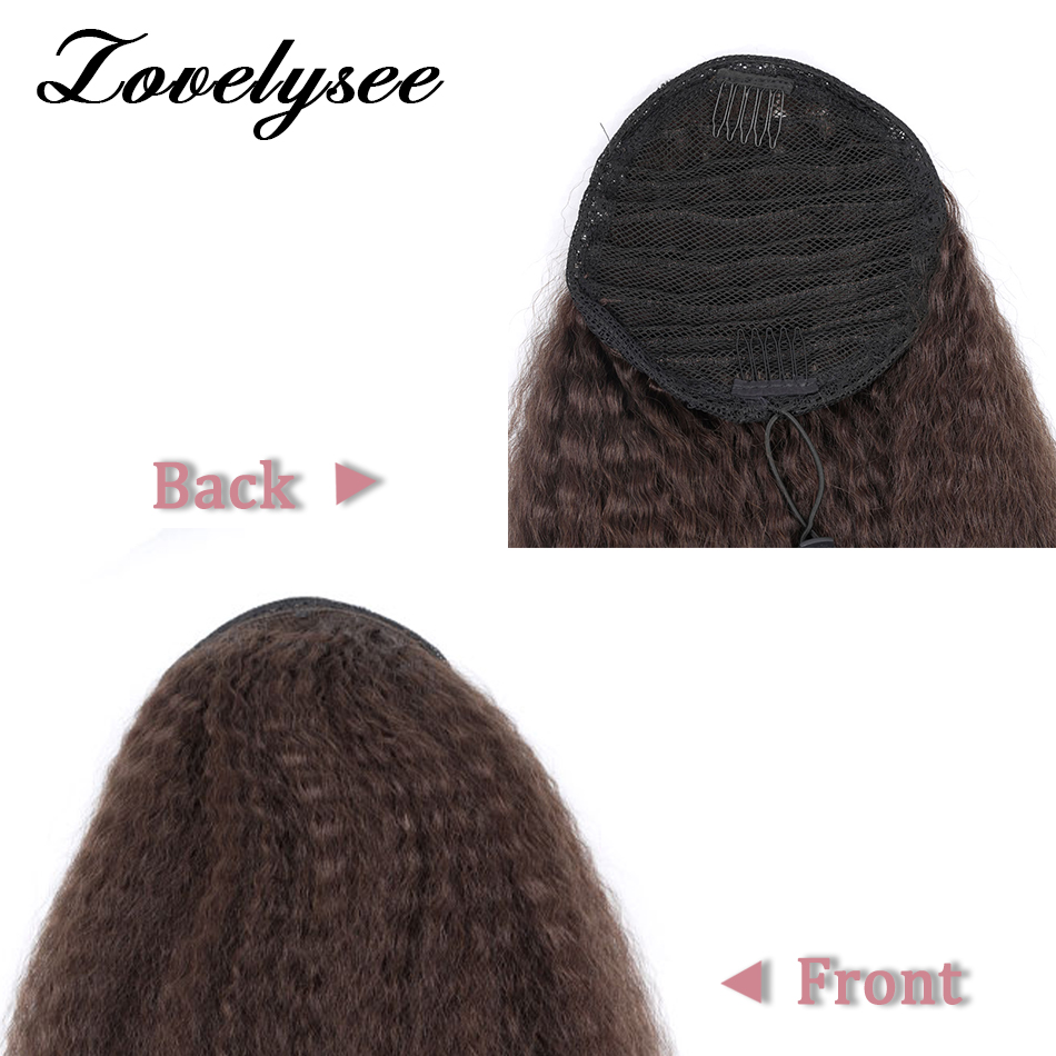 포니테일 인간의 머리카락 랩 말꼬리 변태 스트레이트 브 - Seamless Clip In Hair Extensions Human Hair 리뷰 및 가격
