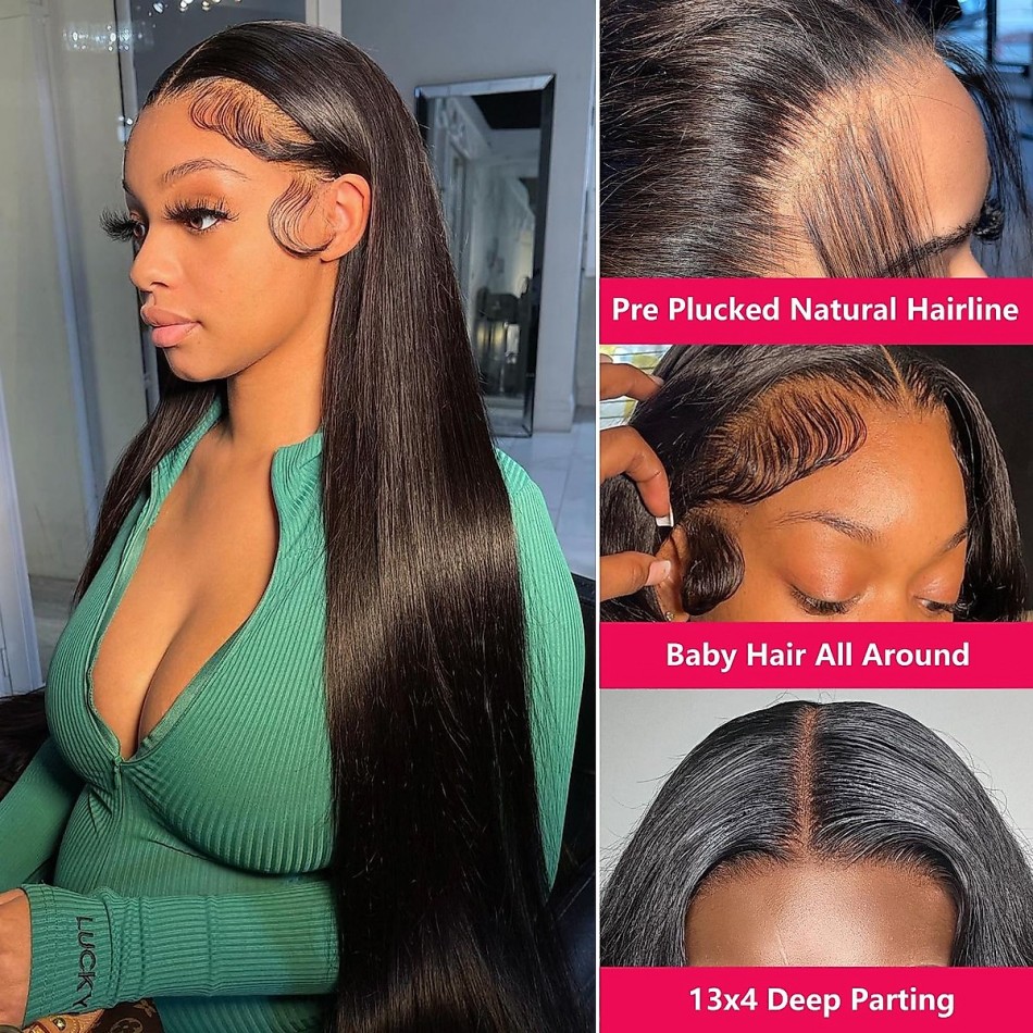 스트레이트 인모 가발 글루리스 220 밀도 13X6 H - Hd Lace Frontal Wig Human Hair Pre Plucked 리뷰 및 가격