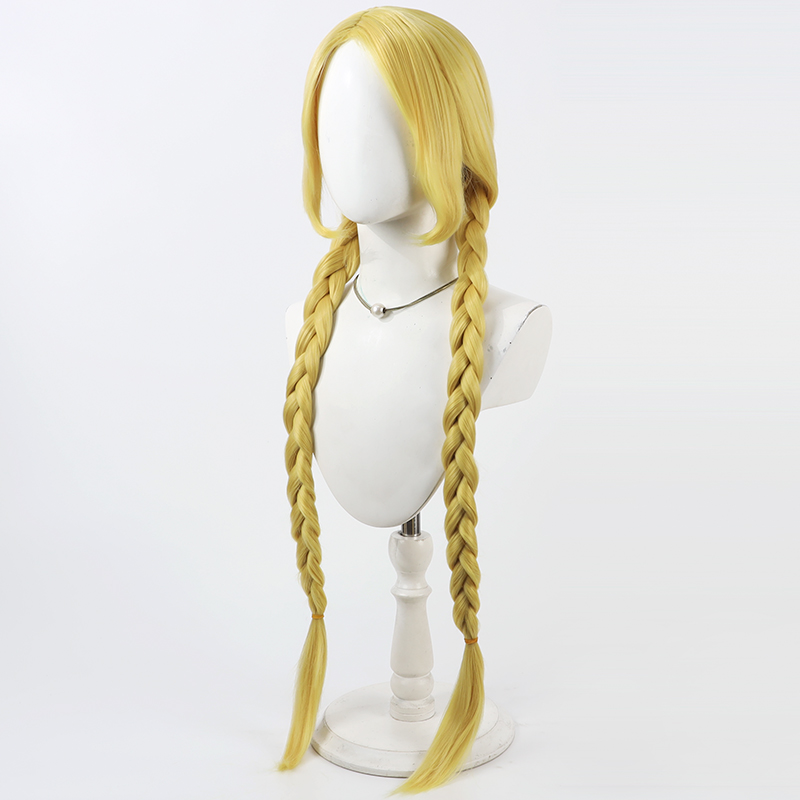 초코 미츠마타 코스프레 가발 마에바시 마녀 옐로우 80 - Synthetic Wigs 리뷰 및 가격