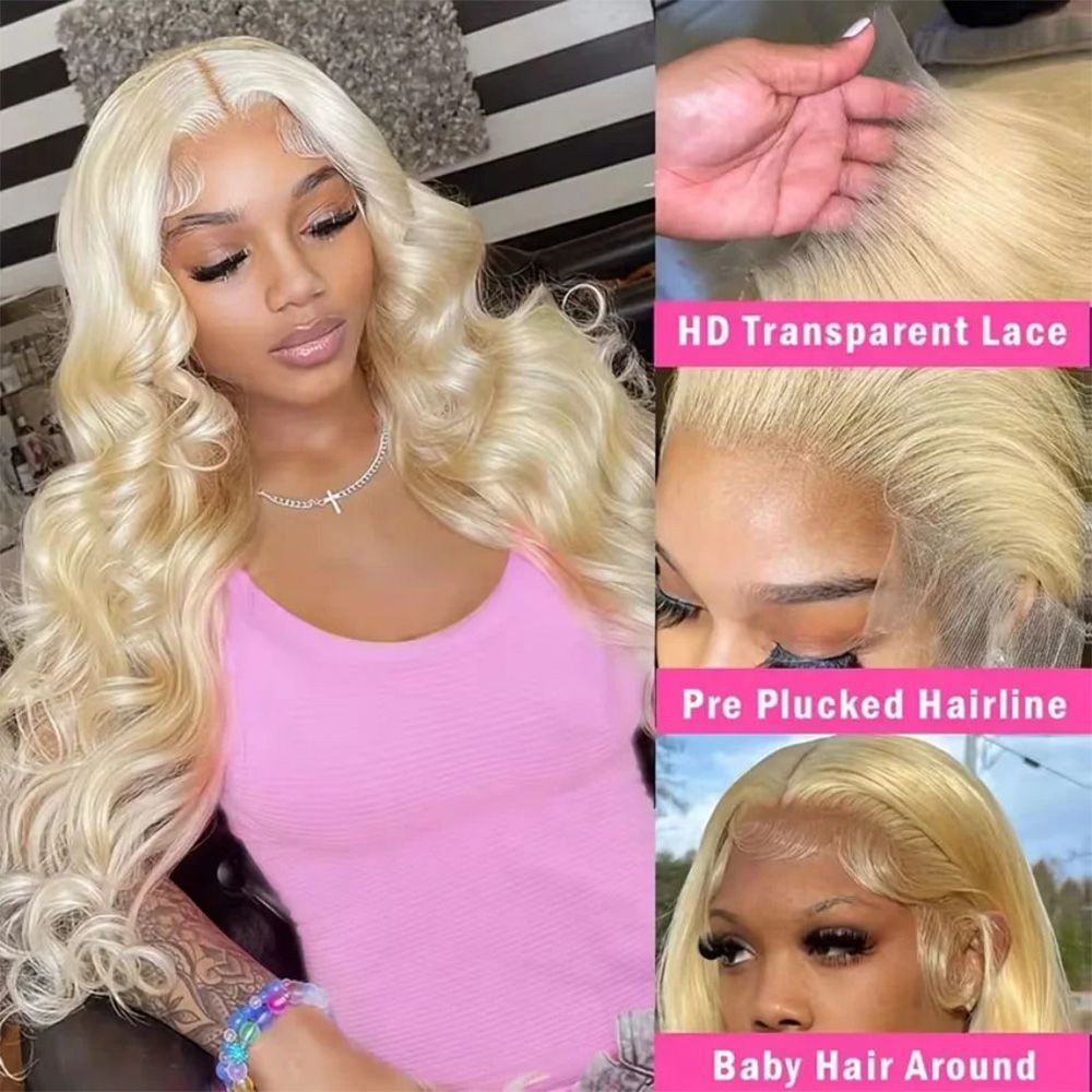 613 13x6 HD 투명 레이스 프론트 가발 인모 바 - 613 Blonde Body Wave Lace Front Wig 리뷰 및 가격
