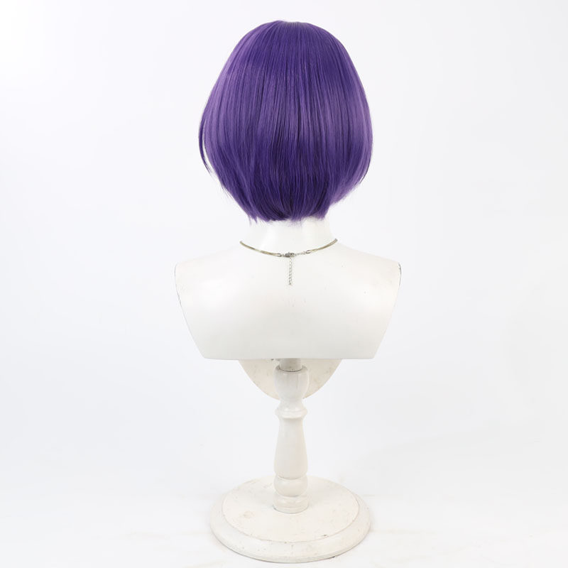 사이렌지 하루나 코스프레 가발 보라색 짧은 아줄 레인  - Synthetic Wigs 리뷰 및 가격
