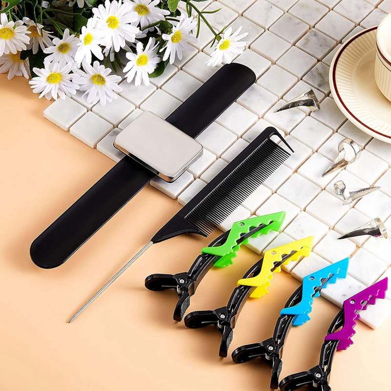 8개입 헤어 파팅 링, 6개 헤어 섹션 스타일링 클립, - Hair Clips 리뷰 및 가격
