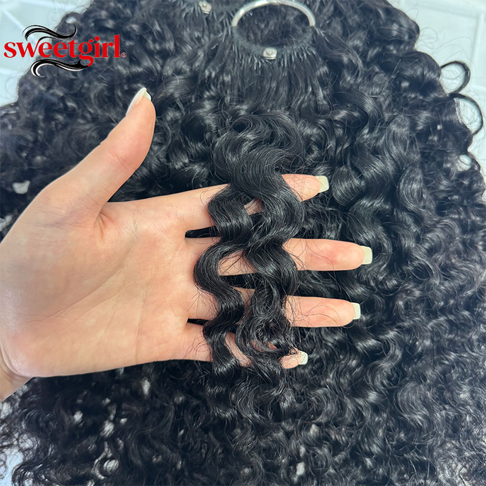 아프로 퍼프 포니테일 4-6인치 인모 퍼프 포니테일 헤 - Drawstring Afro Curly Puff Ponytail 리뷰 및 가격
