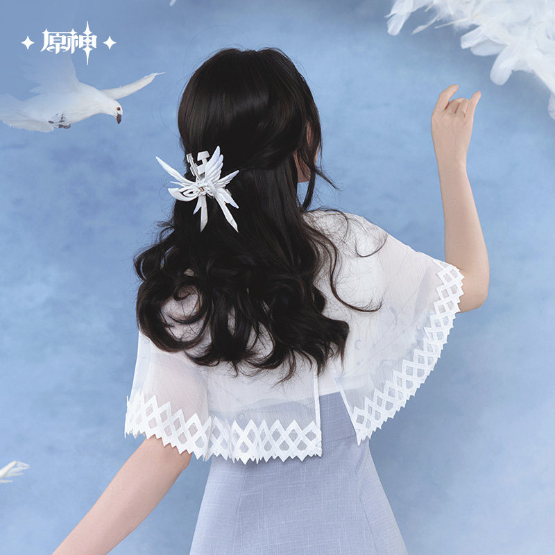 게임 공식 코스프레 겐신 임팩트 콜롬비나 테마 인상 시 - Hair Clips 리뷰 및 가격
