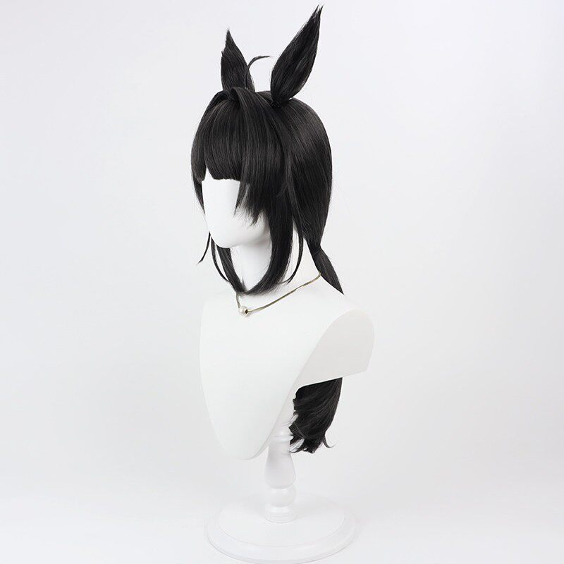 로고타입 코스프레 가발 우마 무스메 프리티 더비 블랙  - Synthetic Wigs 리뷰 및 가격
