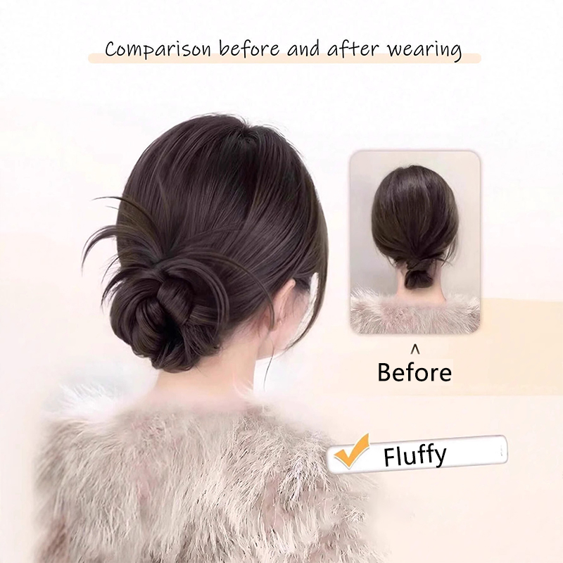 푹신하고 흔들리는 스파이키 메시 번 헤어피스, 안전한  - Claw Clip Messy Bun Hair Piece 리뷰 및 가격