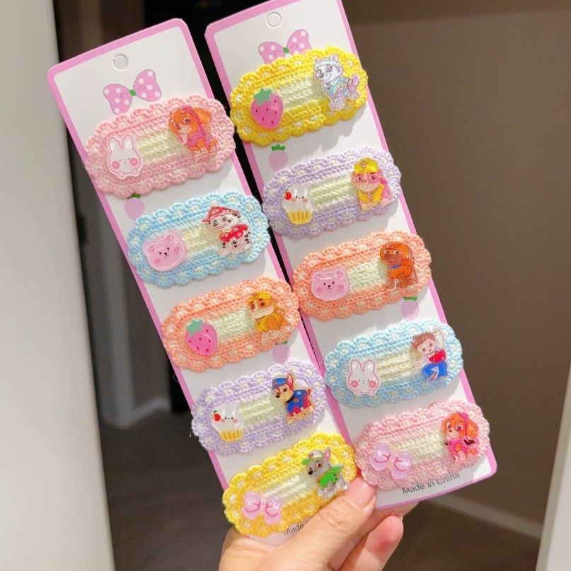 세련되고 귀여운 만화 퍼트롤 아크릴 덕빌 헤어핀 (어린 - Hair Bundles 리뷰 및 가격