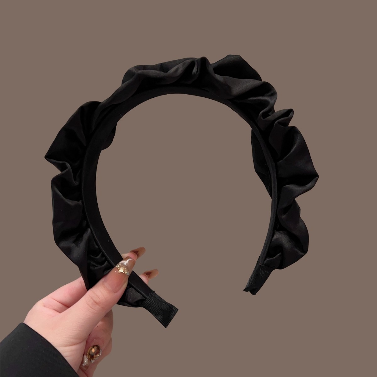 신비롭고 우아한 가벼운 고급 수제 리본 블랙 하이칼바  - Hair Clips 리뷰 및 가격