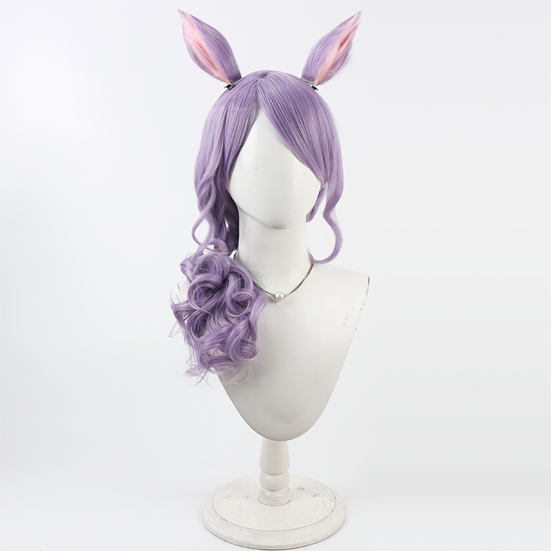 메지로 코스프레 가발 우마무스메 프리티 더비 퍼플 내열 - Synthetic Wigs 리뷰 및 가격
