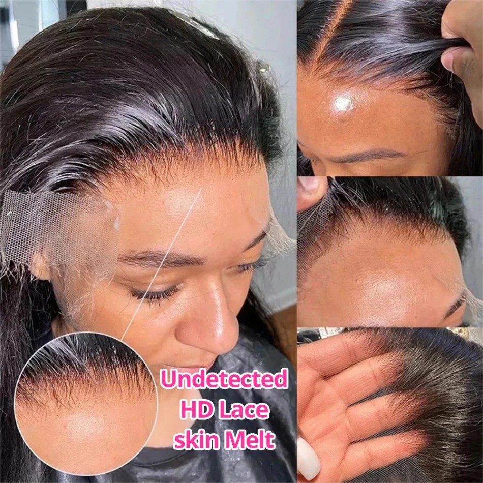 글루리스 본 스트레이트 인모 가발 220 밀도 13X4 - Lace Front Wigs 리뷰 및 가격