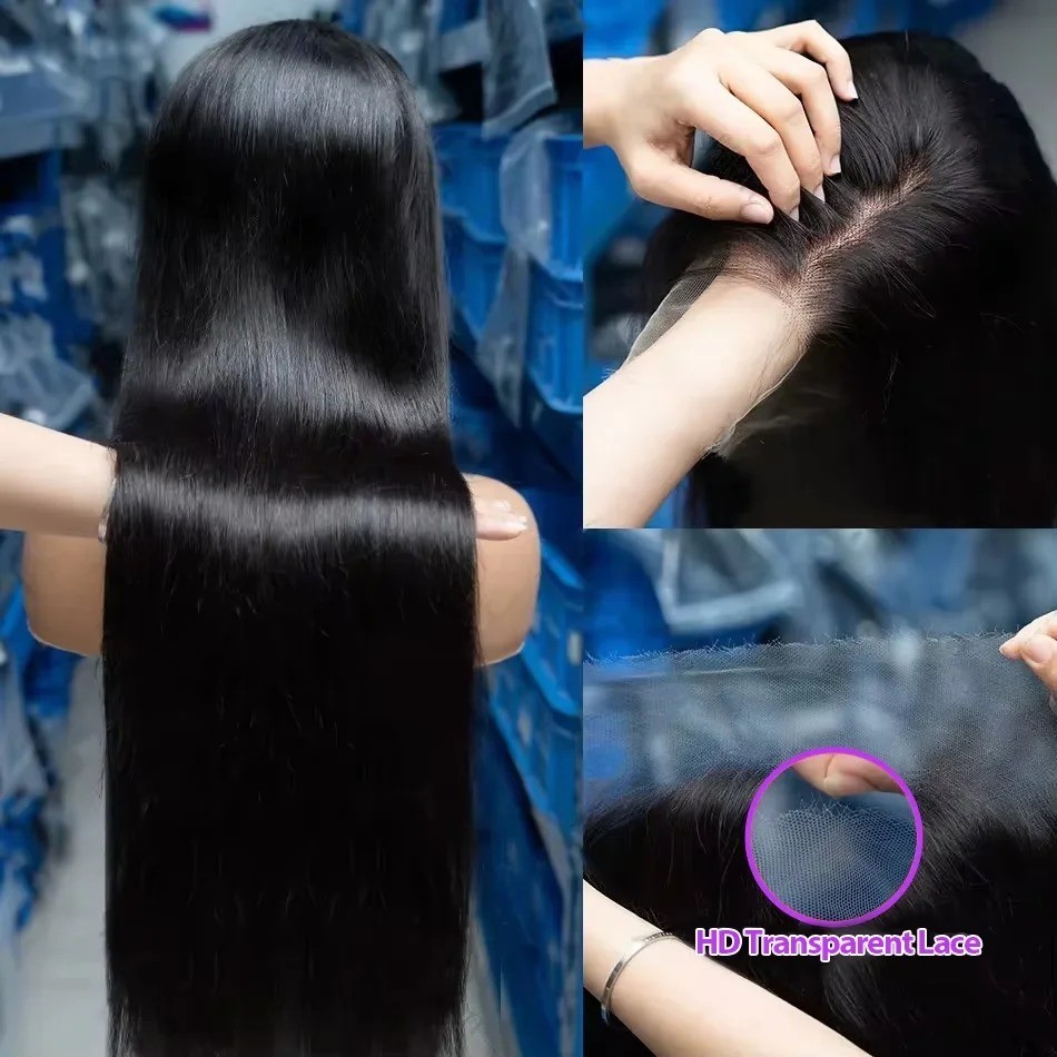 글루리스 본 스트레이트 인모 가발 220 밀도 13X4 - Lace Front Wigs 리뷰 및 가격